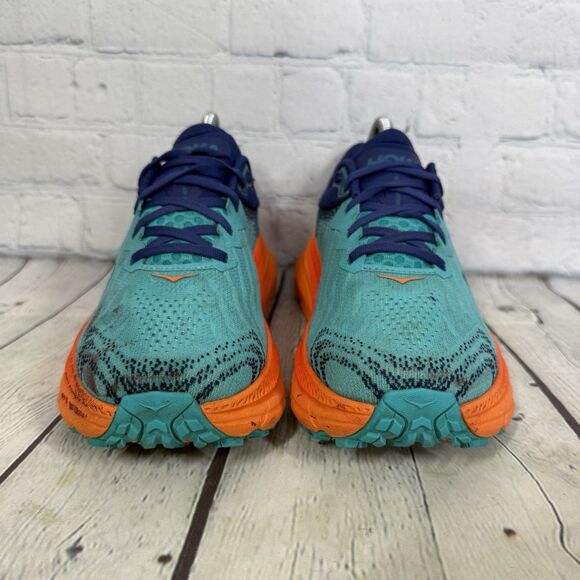 Hoka One One Challenger ATR 7 Womens 7.5 Shoes Running Trail Blue 1134498 CVOR - Picture 2 of 14